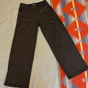 Max Studio Black and White Striped Pants